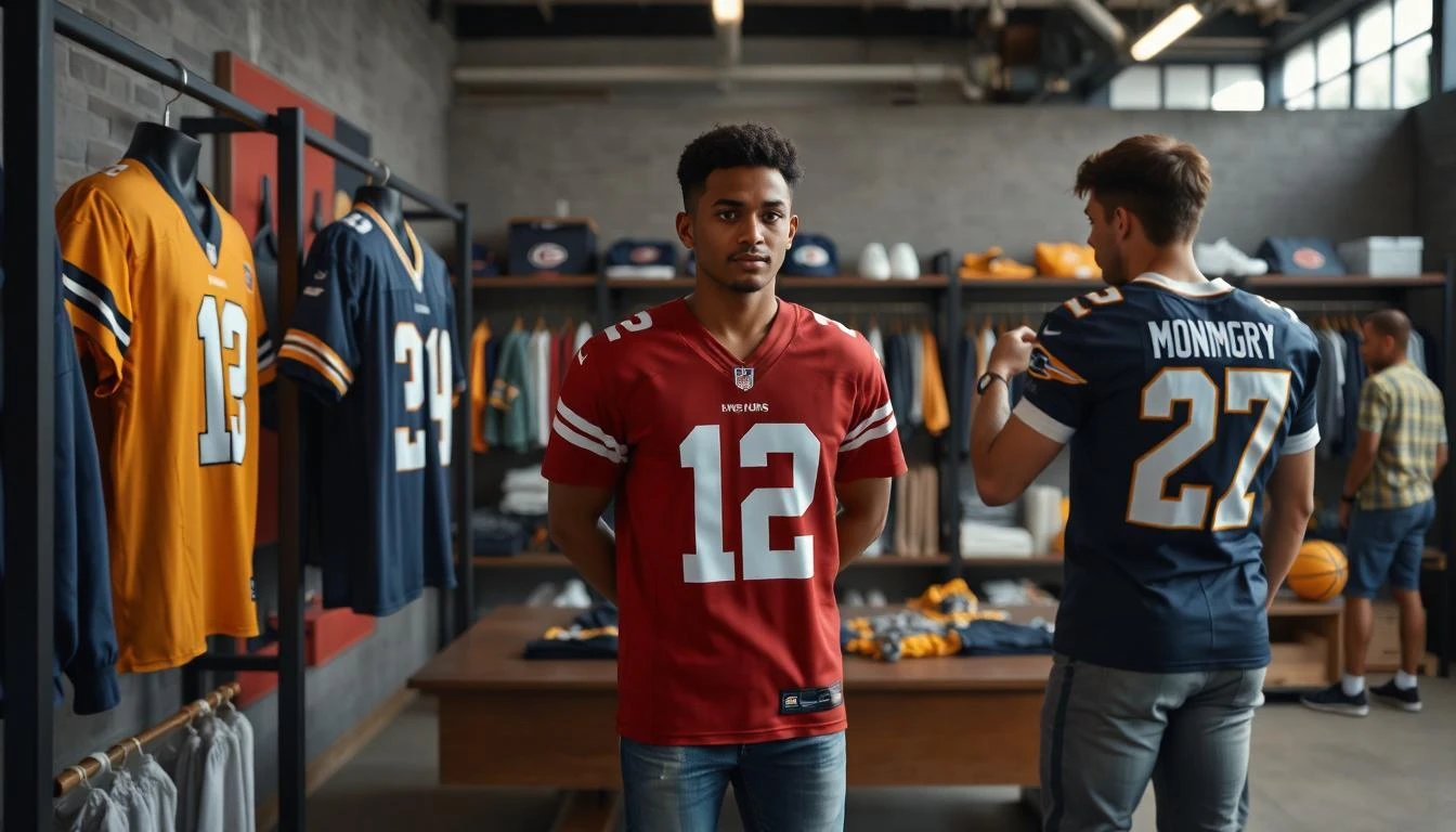 Image Stylish NFL Jerseys for Game Day